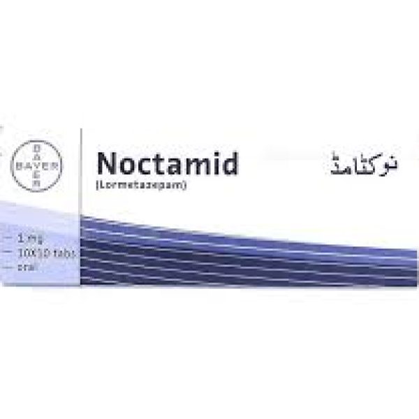 Noctamid 1Mg Tab 100 s