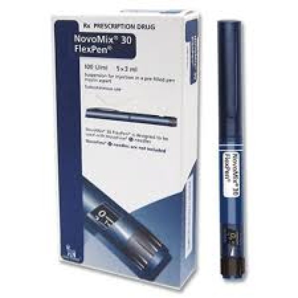 Novomix 30 Flexpen Inj 100 Iu 5 Pre Filled