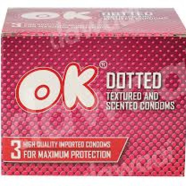 OK CONDOM DOTTED