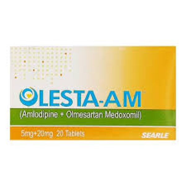 OLESTA-AM 5MG+20MG TAB 20S