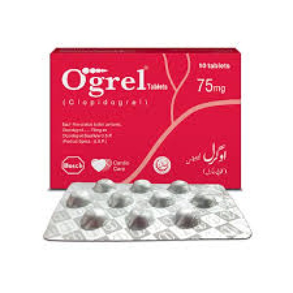 Ogrel 75mg Tab 10s