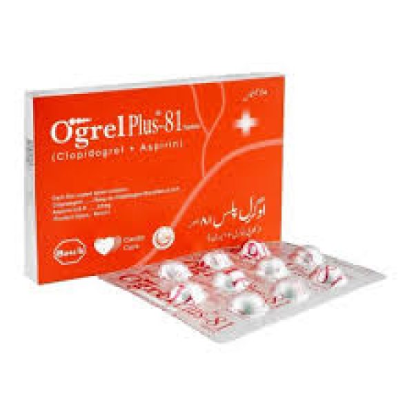 Ogrel Plus 81mg Tab 10s