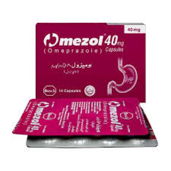 Omezol Cap 40 Mg 2x7's