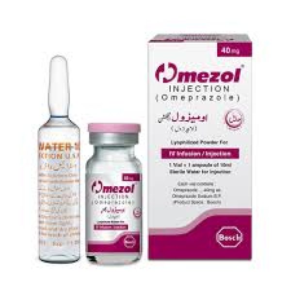 Omezol Inf 40 Mg 1 Vial