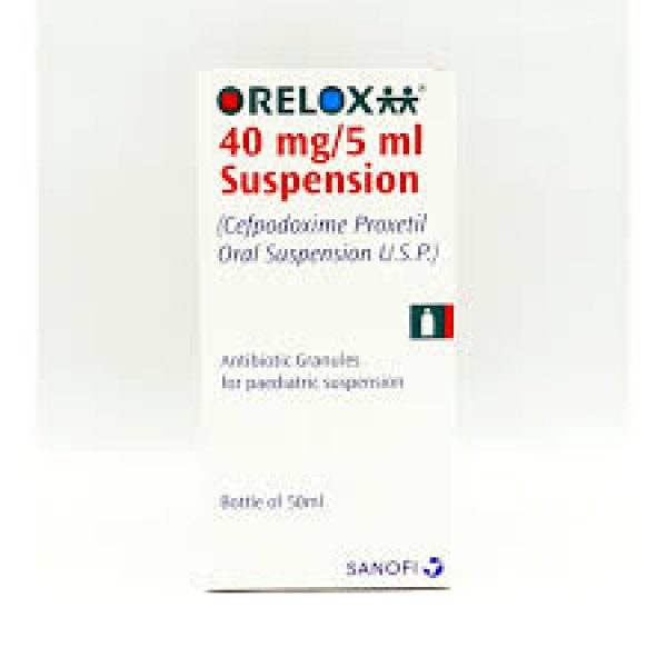 Orelox Susp 40 Mg 50 Ml