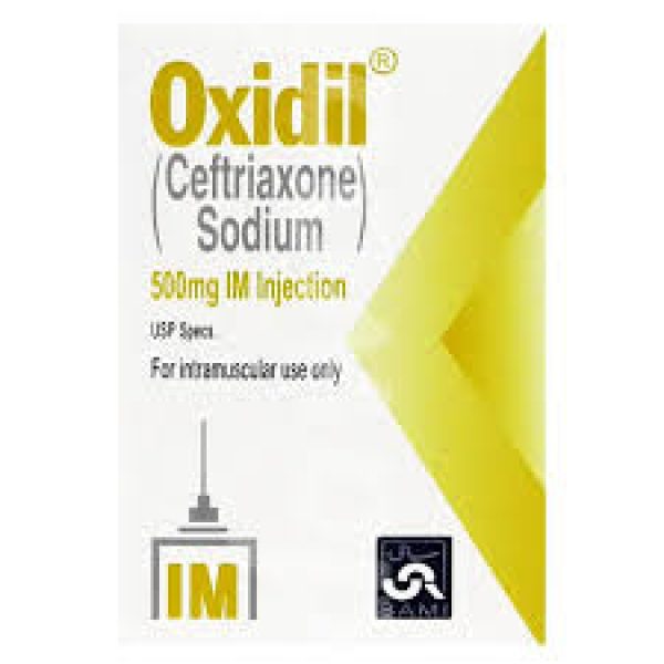 Oxidil Inj Im 500 Mg 1 Vial
