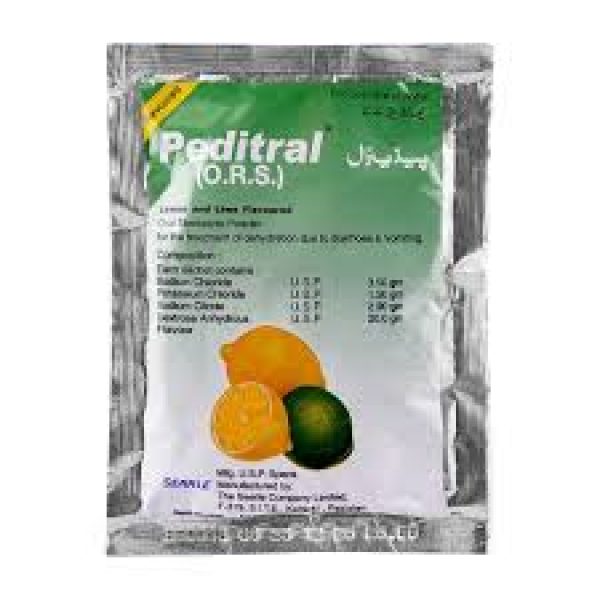 PEDITRAL ORS LEMON 25s