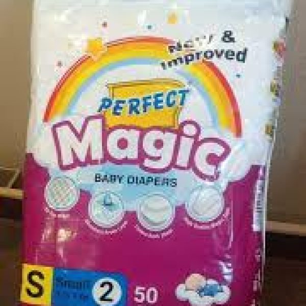 PERFECT NEW BORN MEGIC DIAPERS 50S