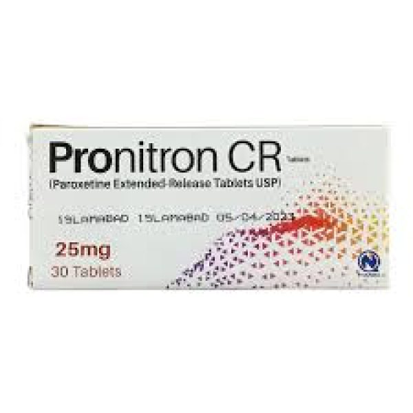 PRONITRON CR 25MG TAB 30S