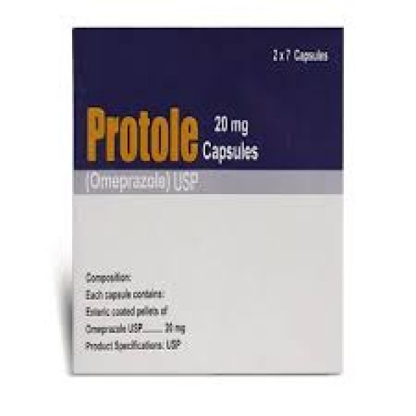 PROTOLE 20MG CAP 14S