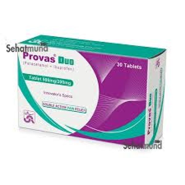 PROVAS DUO 500-200mg 30s