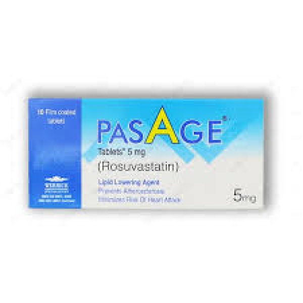 Pasage Tab 5 Mg 10's