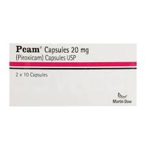 Pcam Cap 20 Mg 2x10's