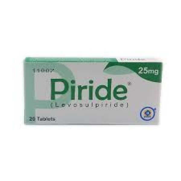 Piride Tab 25 Mg 2x10's