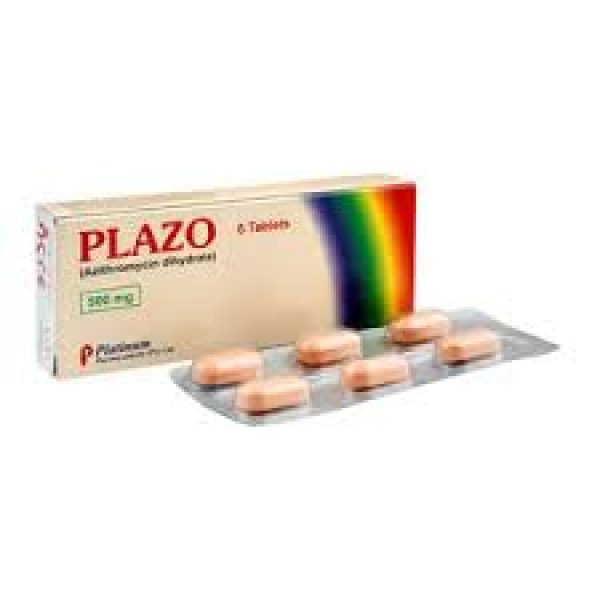 Plazo Tab 500 Mg 6's