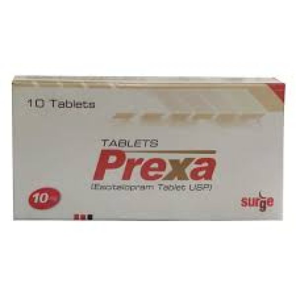 Prexa 10Mg Tab 10 s