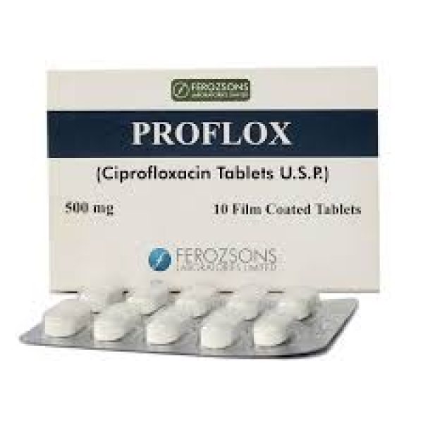 Proflox 500Mg Tab 10 s