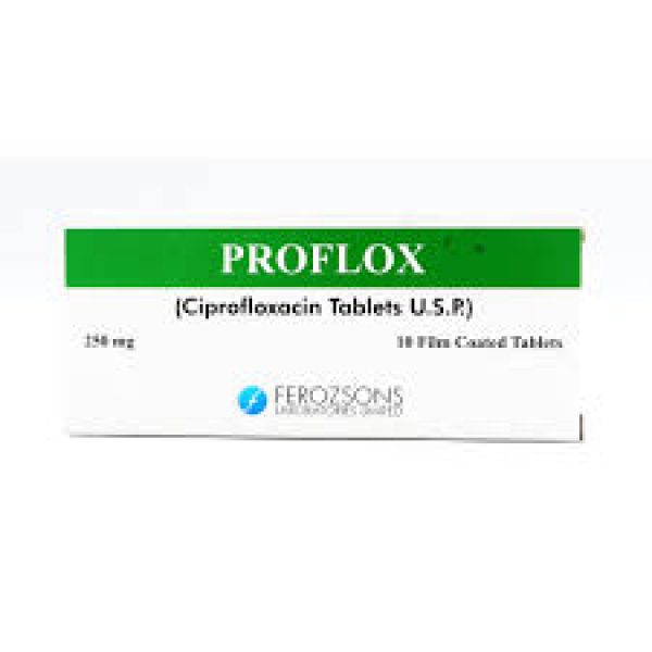 Proflox Tab 250 Mg 10's