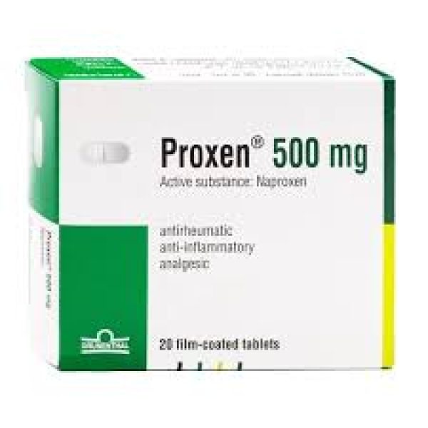 Proxen 500Mg Tab 20 s