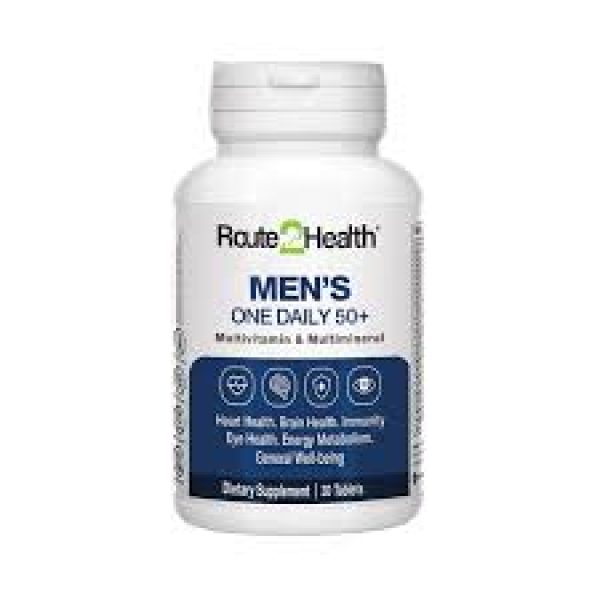 ROUTE 2 HEALTH MENS ONE DAILY 50 PLUS 30'S