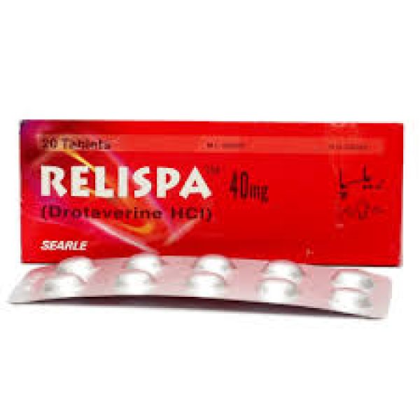 Relispa Tab 40Mg 20's