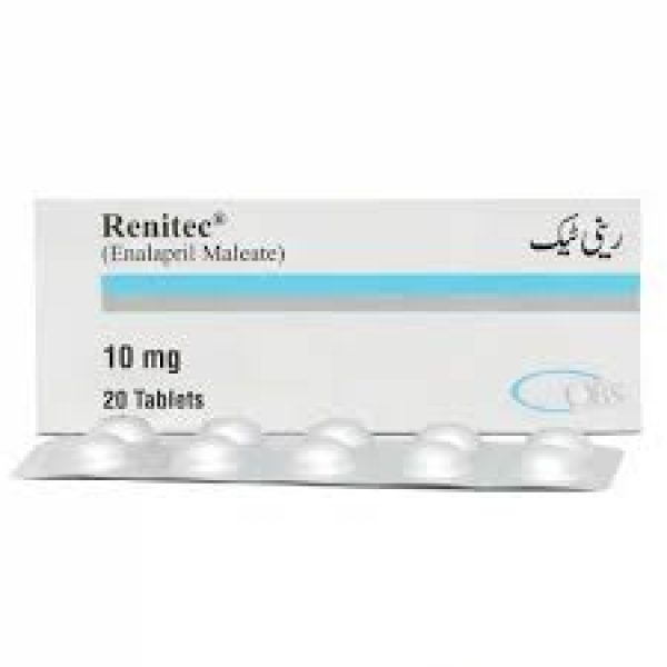 Renitec Tab 10 Mg 2x10's
