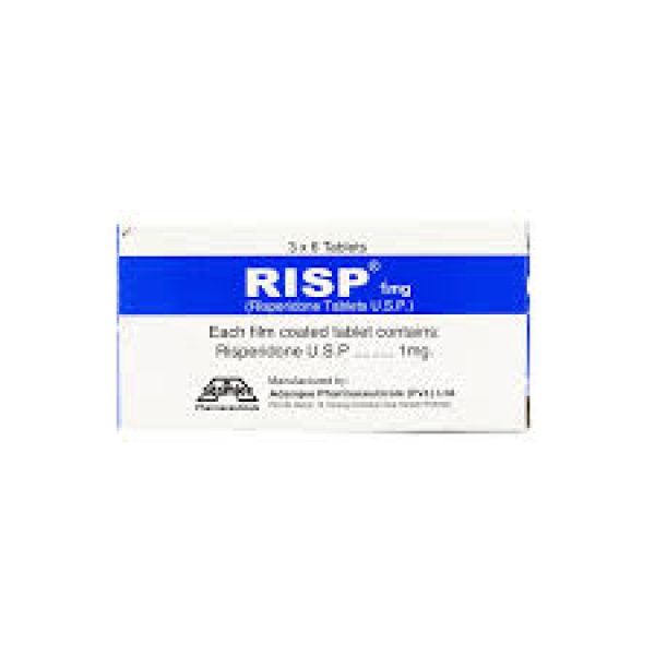 Risp Tab 1 Mg 3x6s