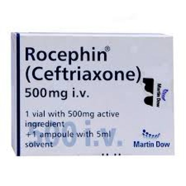 Rocephin 500Mg I-v Inj 1 s