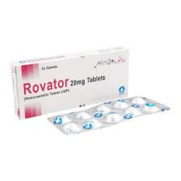 Rovator Tab 20 Mg 10's