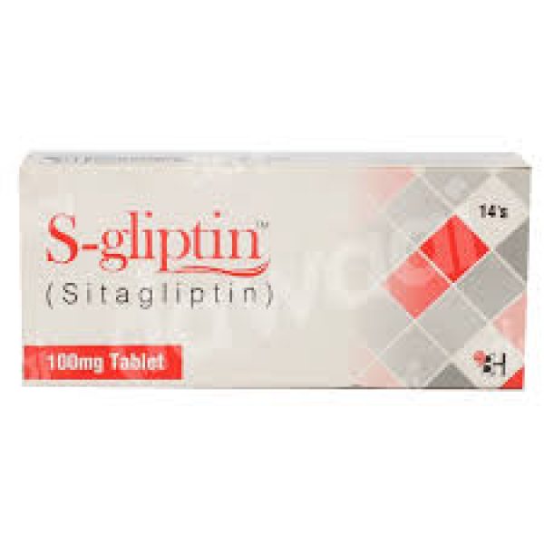 S-gliptin 100mg Tab 14s