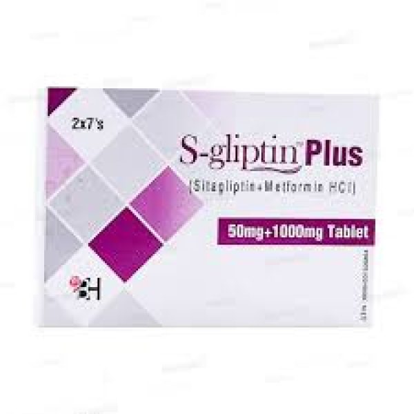 S-gliptin Plus 50-1000 Tab 14s