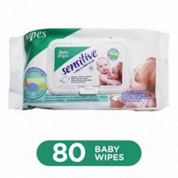 SENSITIVE GREEN CAPS WIPES