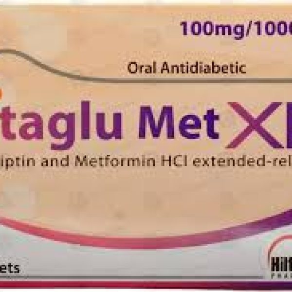 SITAGLUMET XR 100-1000MG 14S