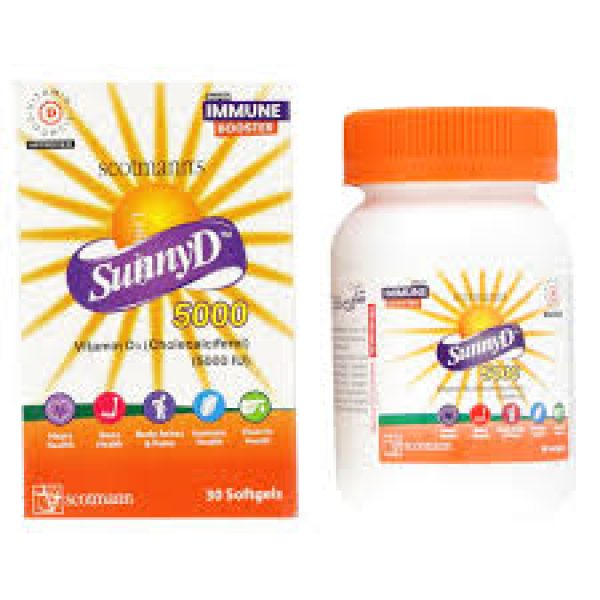 SUNNY D 5000 SOFTGEL CAP 30's