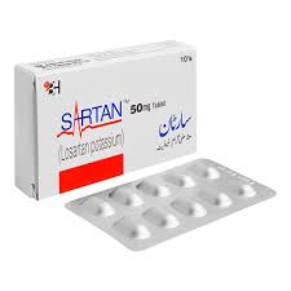 Sartan Tab 50 Mg 10's