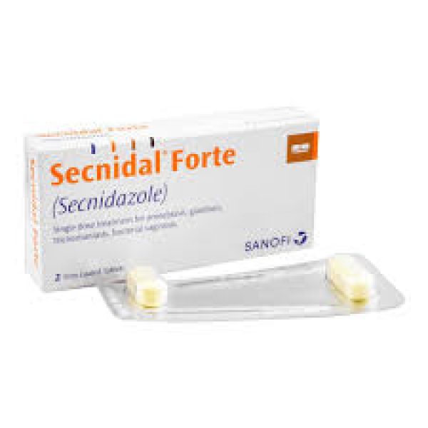 Secnidal Tab Forte 1 Gm 2s