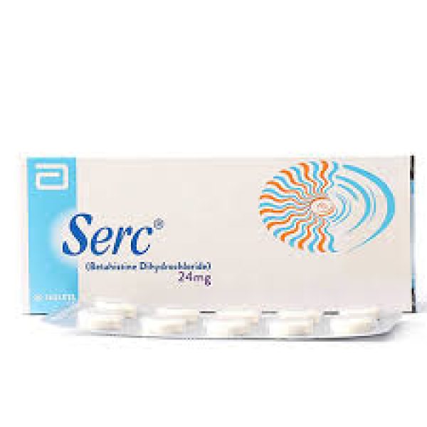 Serc Tab 24 Mg 30's