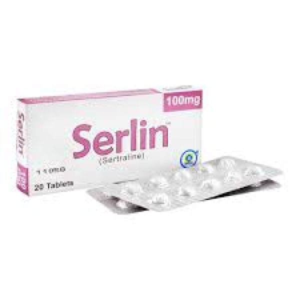 Serlin 100mg Tab 20 S