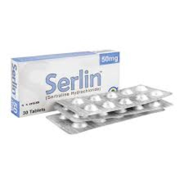 Serlin 50mg Tab 30's
