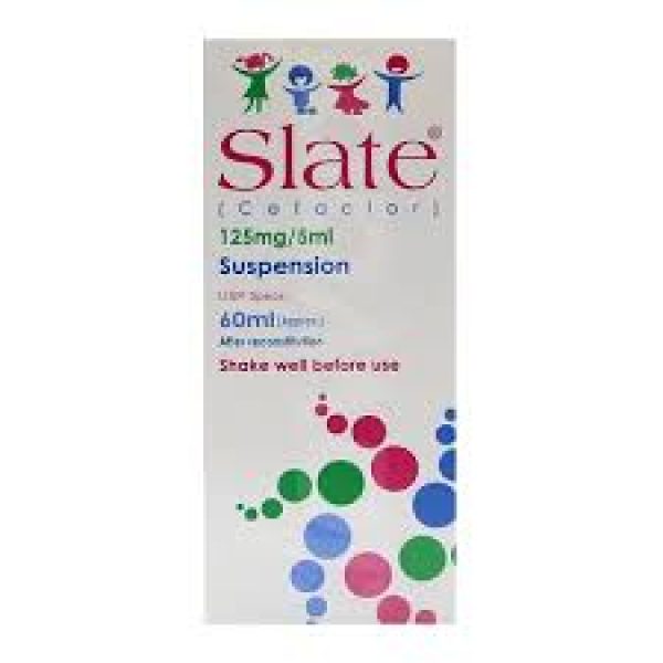 Slate Susp 125 Mg 60ml 1s