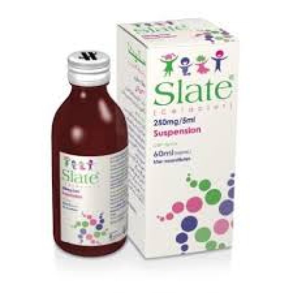 Slate Susp 250 Mg 60 Ml