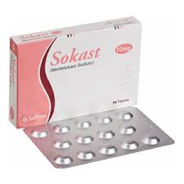 Sokast Tab 10 Mg 14's