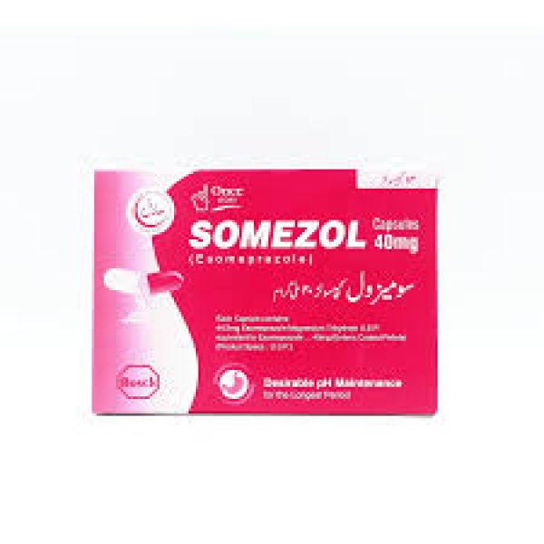 Somezol Cap 40 Mg 2x7's
