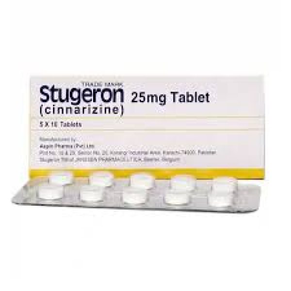 Stugeron 25Mg Tab 50 s