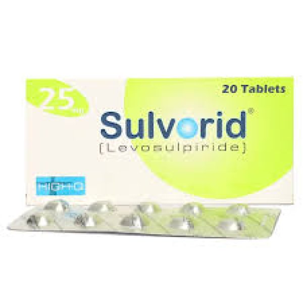 Sulvorid 25mg Tab 20's