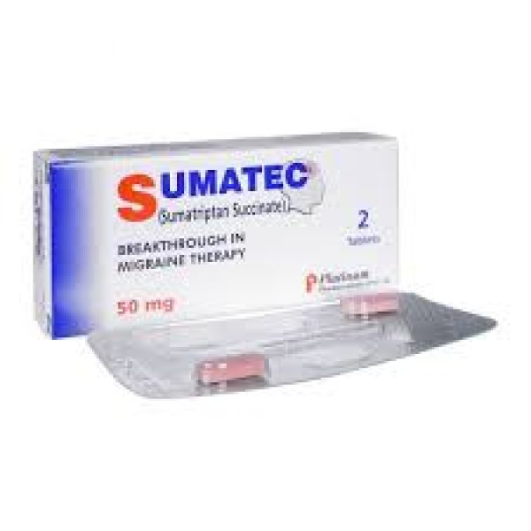 Sumatec Tab 50 Mg 2's