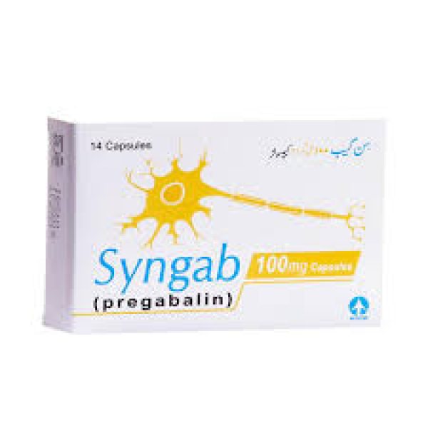 Syngab 100Mg Cap 14 s