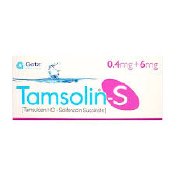 TAMSOLIN S 0.4+6MG TAB 20S