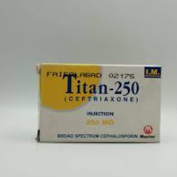 TITAN IM 250MG VIAL 1s