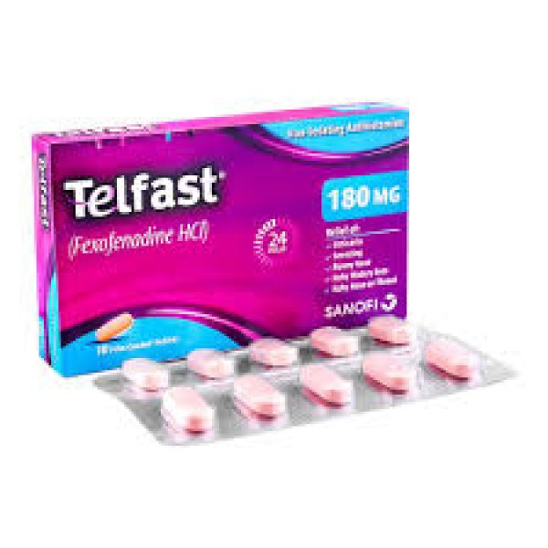 Telfast Tab 180 Mg 10's